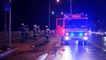 Dramatic rescue of German family trapped in cable car