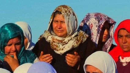Funeral for Kurd fighters killed in Kobani