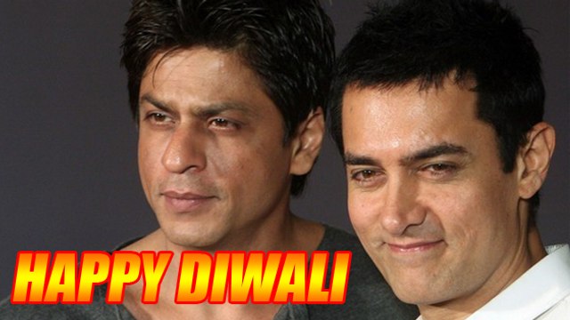 Aamir Wishes Shahrukh On the Occasion Of Diwali