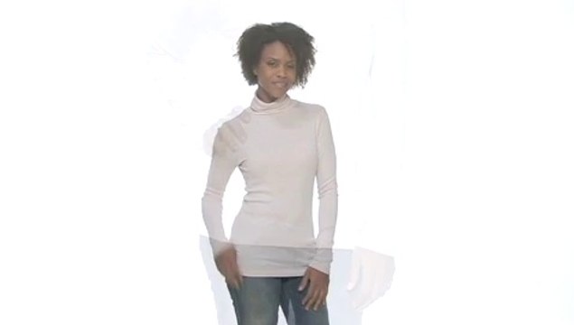Splendid 1x1 Long Sleeve Turtleneck Black - Robecart.com Free Shipping BOTH Ways