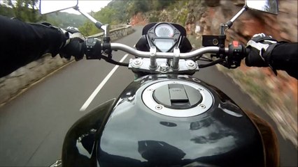 Montée de Navacelles SV650 + DRZ434 [GOPRO]