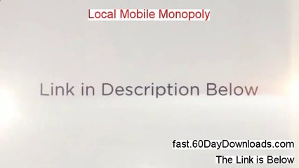 Local Mobile Monopoly Download Risk Free (real review)