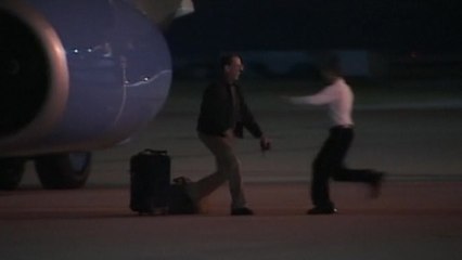 American freed by North Korea lands in Ohio