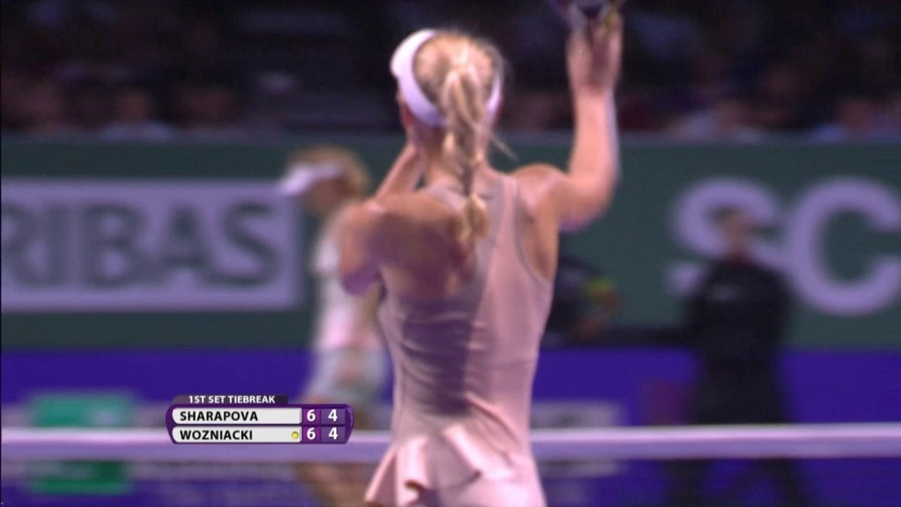 Singapur: Finaldrama! Wozniacki vs. Sharapova