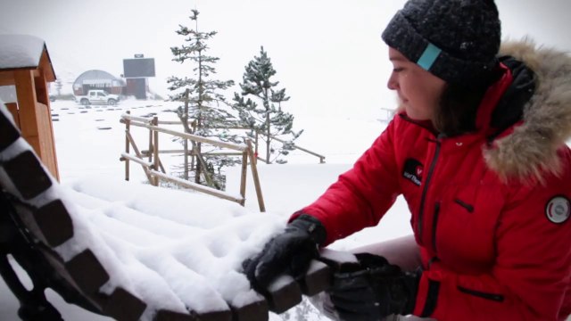 Neige à Val Thorens le 22 octobre 2014
