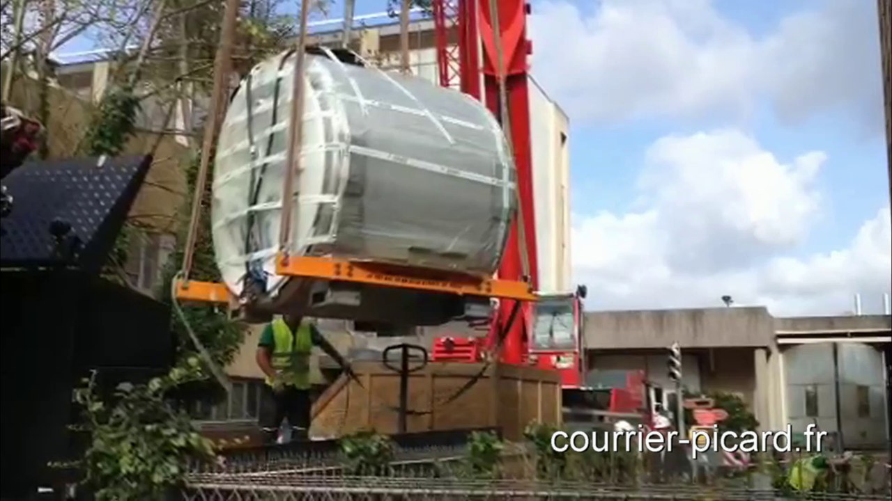 Amiens : déménagement de l'IRM au CHU Sud