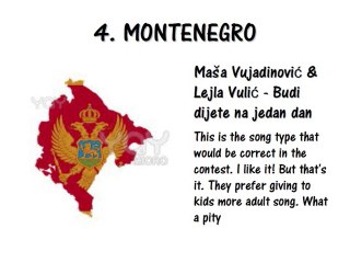 Junior Eurovision Song Contest 2014: top 16 with comments (from Italy)