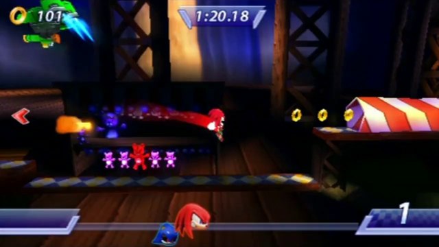 Sonic Rivals - Knuckles : Zone Sky Park Acte 2