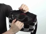 Harveys Seatbelt Bag Mini Messenger Black - Robecart.com Free Shipping BOTH Ways