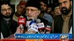 Tahir-ul-Qadri Media Talk on the success of PAT Dharna