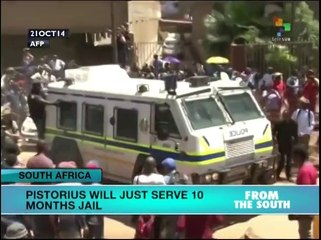 Pistorius may serve as little as 10 months for killing girlfriend