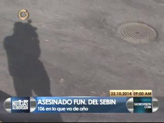 Asesinan a escolta del director del Sebin