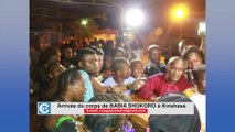 Arrivée du corps de BABIA SHOKORO à Kinshasa