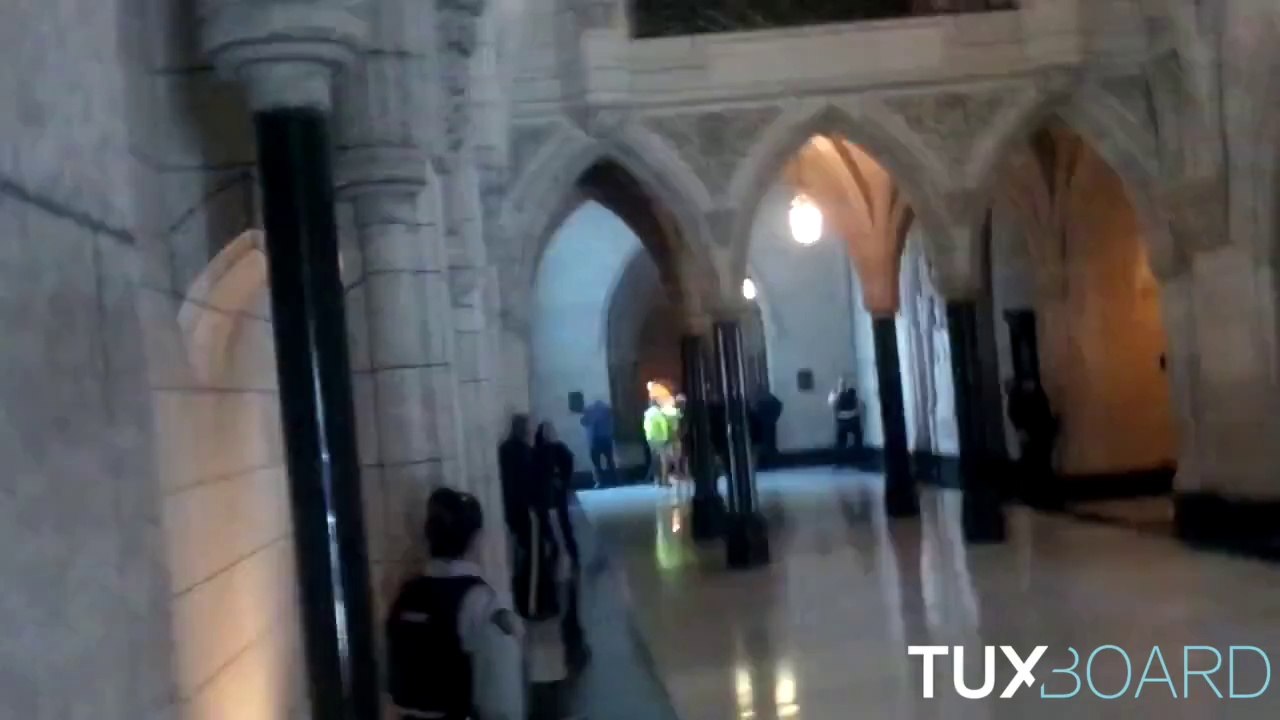 Shooting Canada Parlement