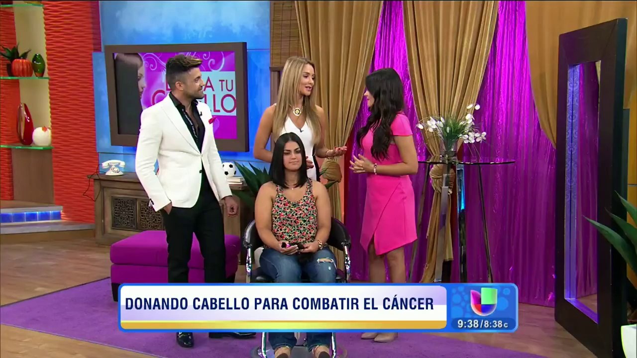 Maite Perroni vocera de campana dona tu cabello