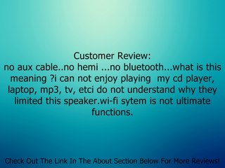 Bose SoundTouch Stereo Wi-Fi Music System (Black) Review