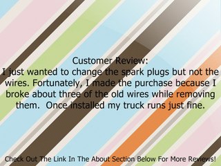 ACDelco 9748RR Professional Spark Plug Wire Set Review