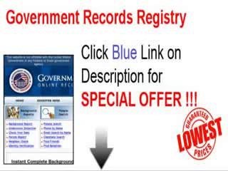 Government Records Registry review
