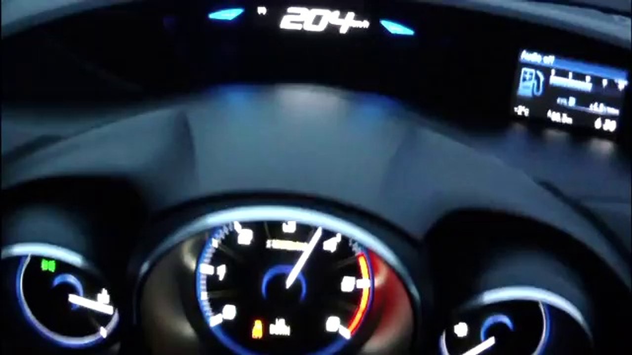 Honda Civic 2013 1,6 i-DTEC - acceleration 0-200 km-h