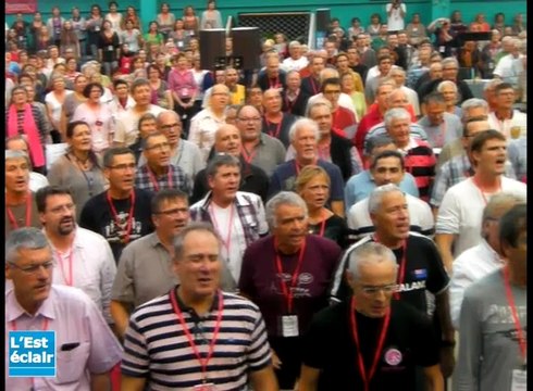 Répétitions : les choristes livrent leurs impressions