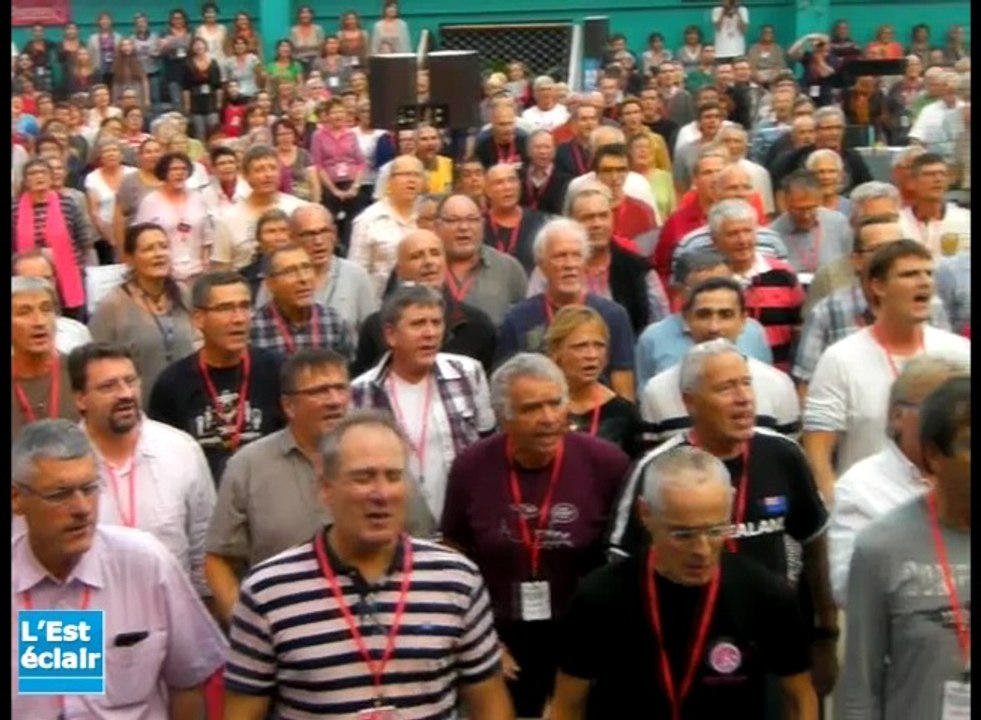 Répétitions : les choristes livrent leurs impressions