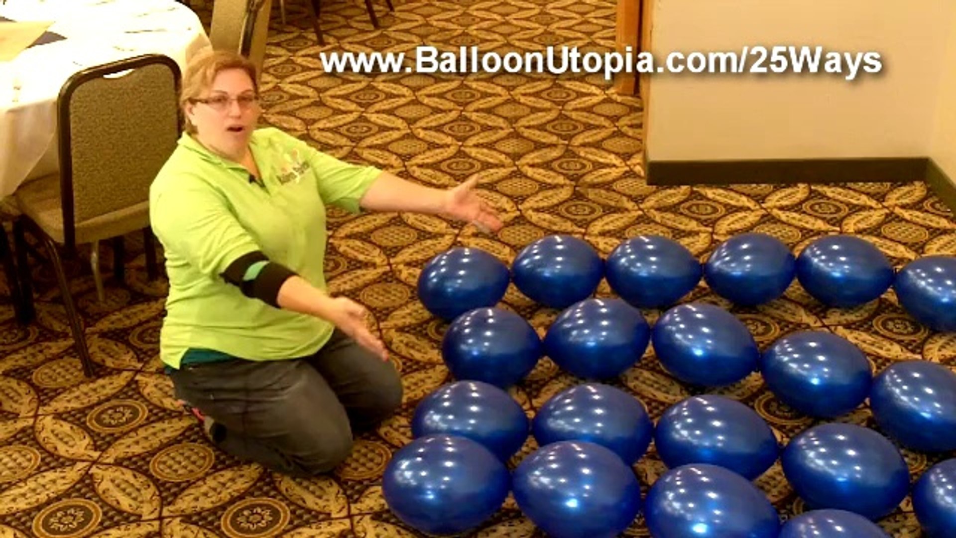 How To Make Balloon Wall - Lattice Style?
