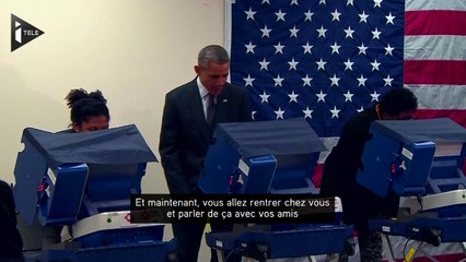 Un électeur à Barack Obama "ne touche pas à ma copine"