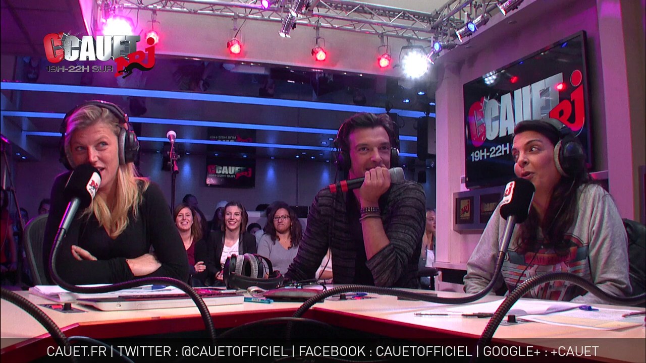 Cauet et Julie s'affichent en chant devant Maroon 5 - C'Cauet sur NRJ