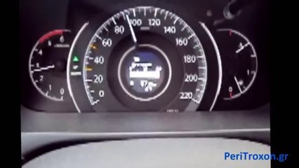 HONDA CRV 1.6 iDTEC 2013 Top Speed - acceleration