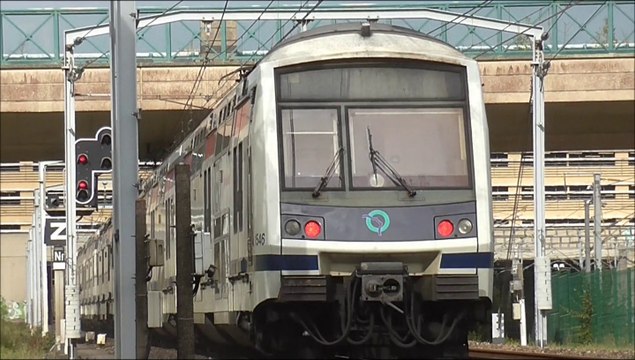 MI2N : Arrivée à la gare de Marne La Vallée Chessy sur la ligne A du RER
