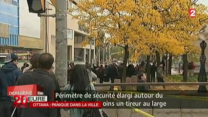 Fusillade à Ottawa : "J'ai entendu des cris et des douilles tomber par terre"