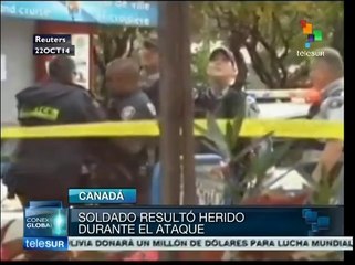 Canadá: hombre armado dispara al Senado pero policías lo matan