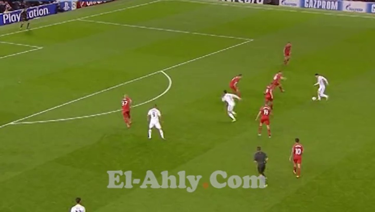 هدف ريال مدريد الأول في ليفربول عن طريق ريال مدريد