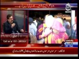 Nusrat Javed calls Dr. Tahir Qadri a Dharna Farosh (Sit-in Seller)