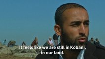 Homesick and horrified - Syrian Kurds watch Kobani burn