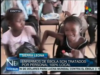 Gobierno de Sierra Leona, optimista por lucha contra el ébola