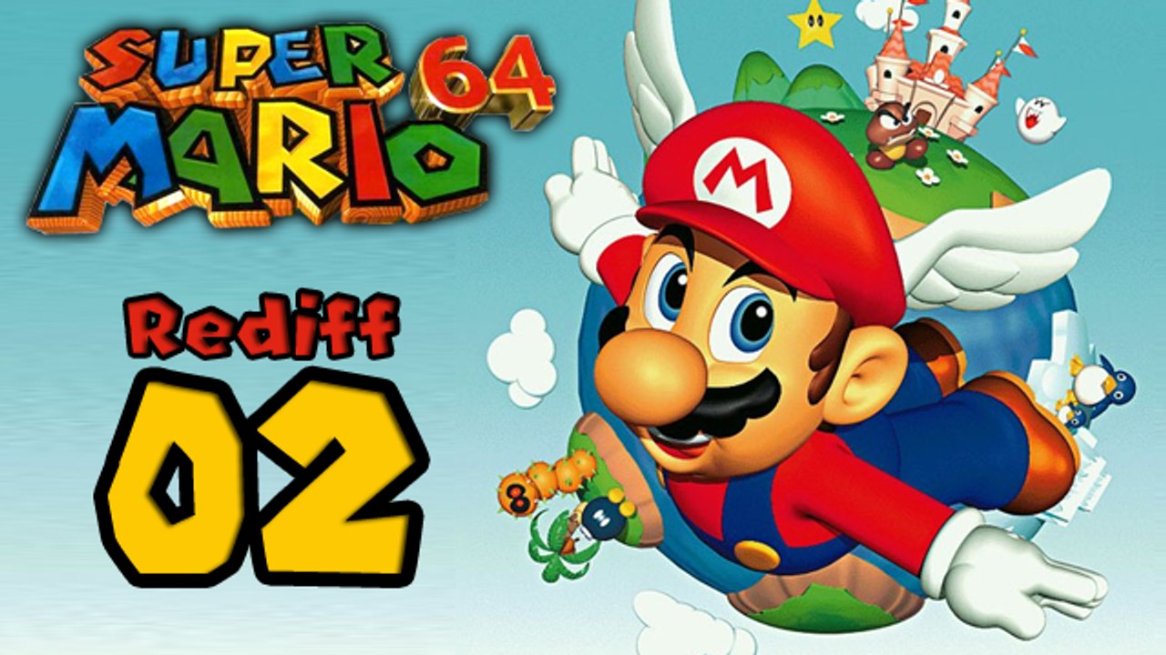 Live Speedrun Mario 64 (16 stars) : Le speedrun | 02 - Rediffusion