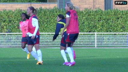 Claire Lavogez, premières heures avec les Bleues