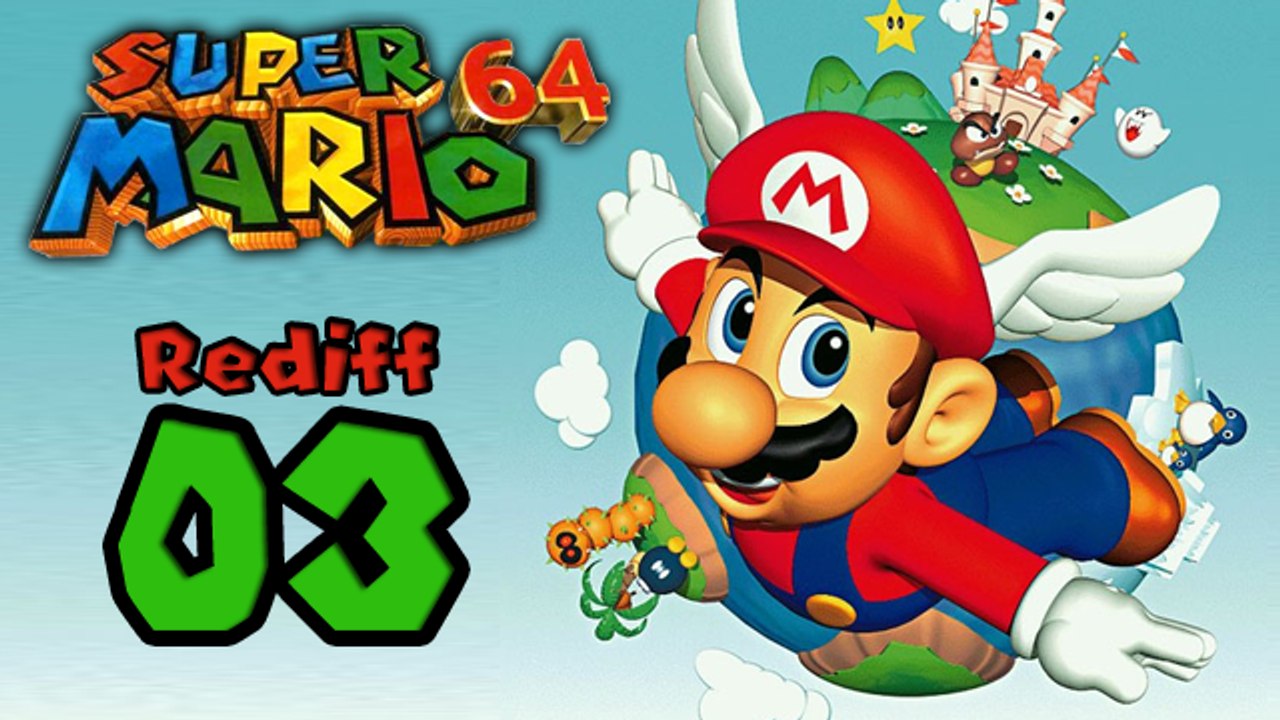 Live Speedrun Mario 64 (16 stars) : FAQ de fin | 03 - Rediffusion