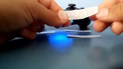 Pegatina para la luz LED del mando PS4 / Cómo pegar el vinilo