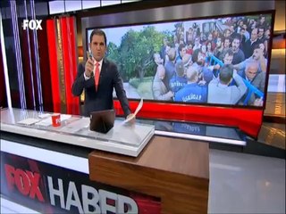 Soma'da zeytinliklerini korumak isteyen köylülere hem dayak hem kelepçe