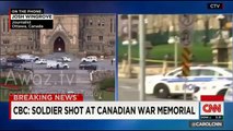 Shots fired inside Canada parliament - One shooter is dead, Police looking for others