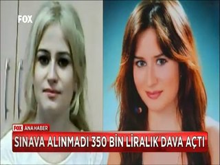 Saçının rengi yüzünden KPSS Sınavına alınmadı 350 bin liralık dava açtı