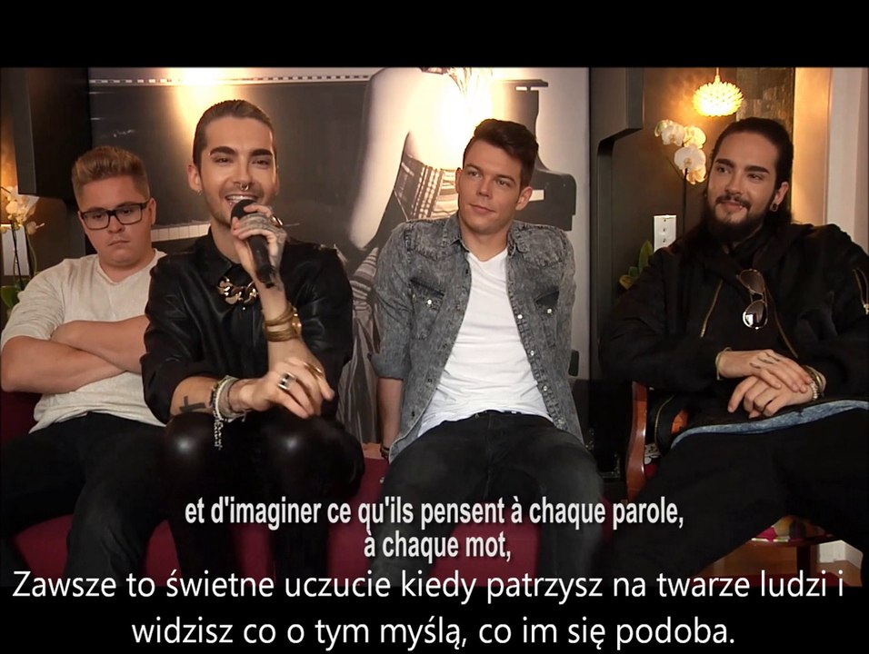 Tokio Hotel dla melty.fr (Paryż 2014) napisy PL