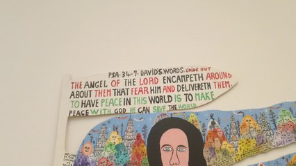 African Mask Masquerade At High Museum of Art in Atlanta