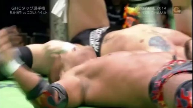 Dangan Yankees Takashi Sugiura & Masato Tanaka (c) vs. TMDK Mikey Nicholls & Shane Haste (NOAH)