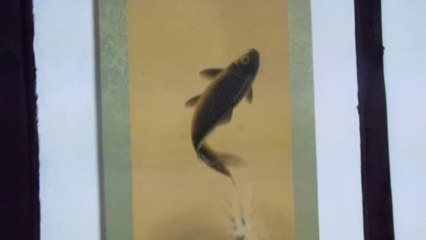 Japanese Scroll - Fish