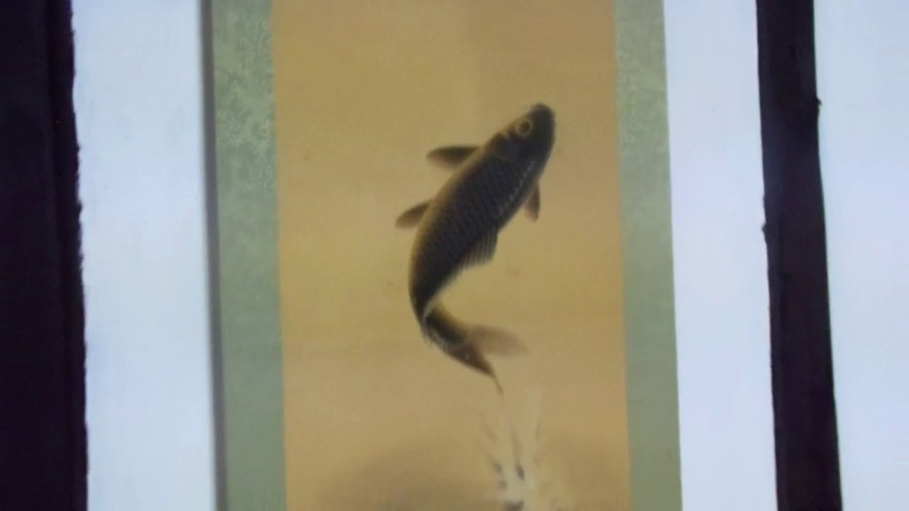 Japanese Scroll - Fish