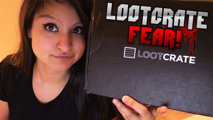 Loot Crate Unboxing - FEAR! [October 2014]