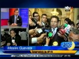 Mesías Guevara se pronuncia tras denuncia de Fiscal de la Nación
